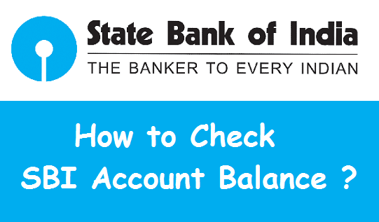 sbi bank balance check number