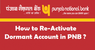 Reactivate Dormant Account in PNB