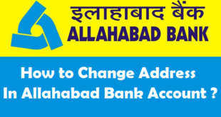 How to Change Address in Allahabad Bank Account