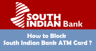 How to Block South Indian Bank ATM Card