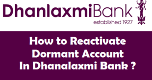 How to Reactivate Dormant Account in Dhanalaxmi Bank
