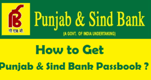 How to Get Punjab & Sind Bank Passbook