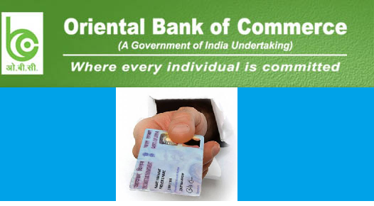 How to Update PAN Card in Oriental Bank of Commerce Account