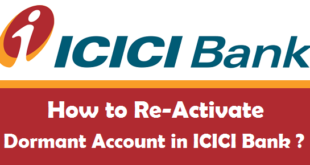 How to Reactivate Dormant Account in ICICI Bank