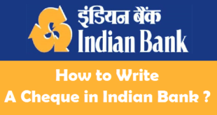 How to Request Cheque Book in Indian Bank