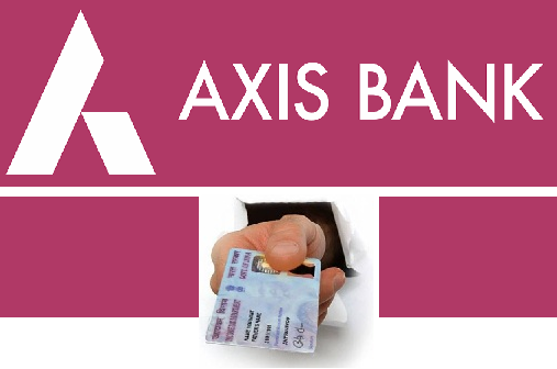 Update PAN Card in Axis Bank Account