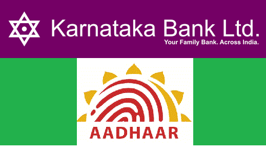 How to link Aadhaar Card with Karnataka Bank Account