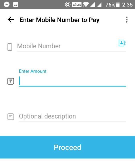 Enter Mobile Number to Pay